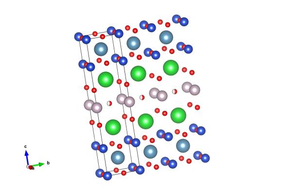 Image generated by the VESTA (Visualisation for Electronic and STructual analysis) software http://jp-minerals.org/vesta/en/ 