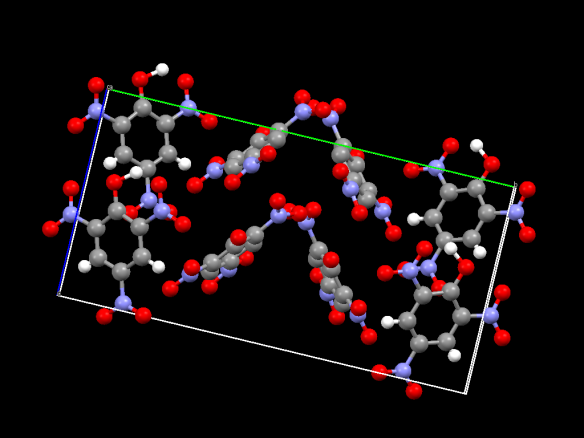 Image generated by the Mercury crystal structure visualisation software http://www.ccdc.cam.ac.uk/Solutions/CSDSystem/Pages/Mercury.aspx