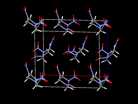 Image generated by the Mercury crystal structure visualisation software http://www.ccdc.cam.ac.uk/Solutions/CSDSystem/Pages/Mercury.aspx