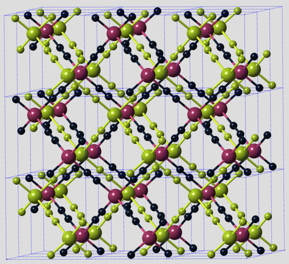 translate a structure upwards crystalmaker