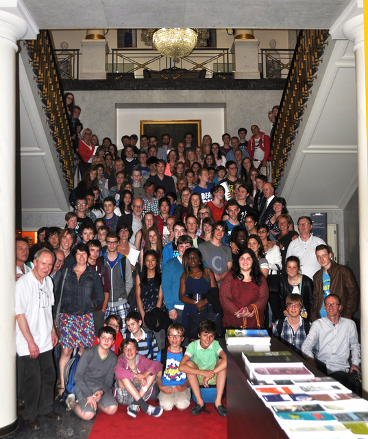 [2014: Belgian Crystallization Competition: Group photo]