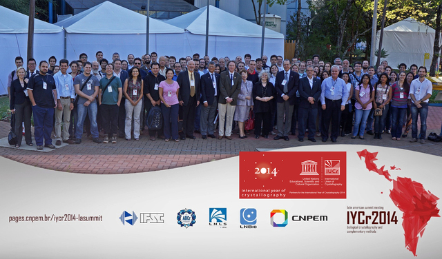 [2014: Latin American Summit Meeting on Biological crystallography and complementary methods: Group photo]