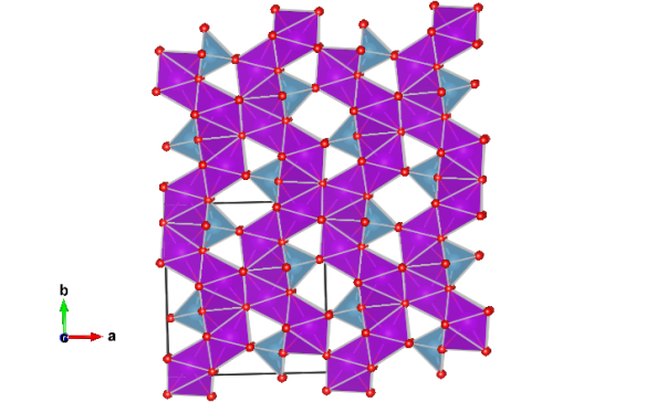 Image generated by the VESTA (Visualisation for Electronic and STructural analysis) software http://jp-minerals.org/vesta/en/