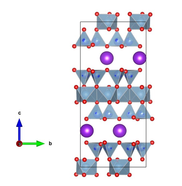 Image generated by the VESTA (Visualisation for Electronic and STructual analysis) software http://jp-minerals.org/vesta/en/ 