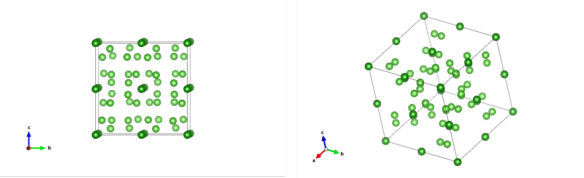 Two views of a possible new high pressure allotrope of Boron- B56 