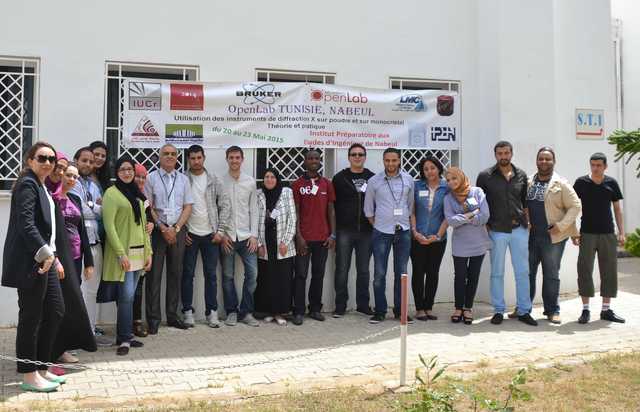 [2015: IUCr-UNESCO Open Lab: Travelling Laboratory Nabeul]