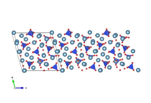 Image generated by the VESTA (Visualisation for Electronic and STructual analysis) software http://jp-minerals.org/vesta/en/ 